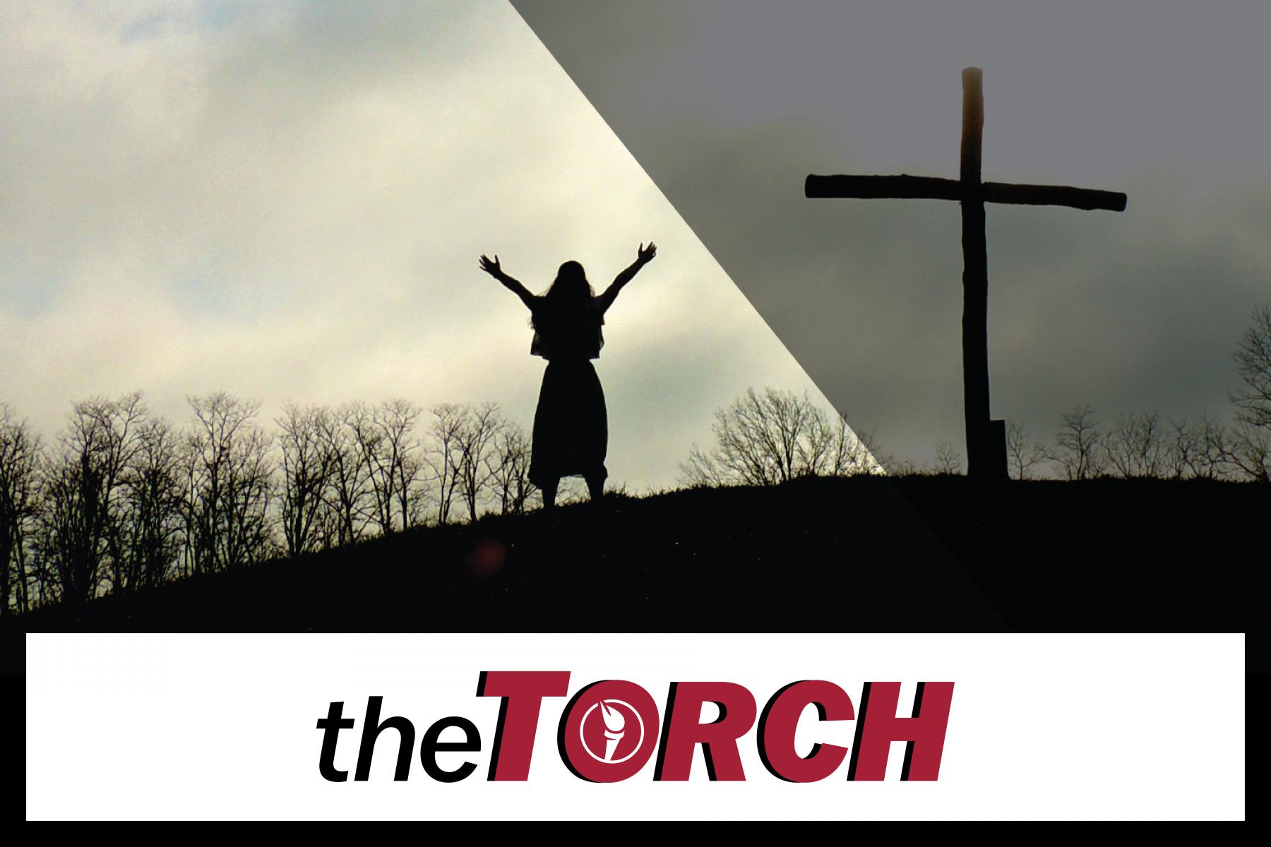 torch, newletter, lead, cross, bible, christian,