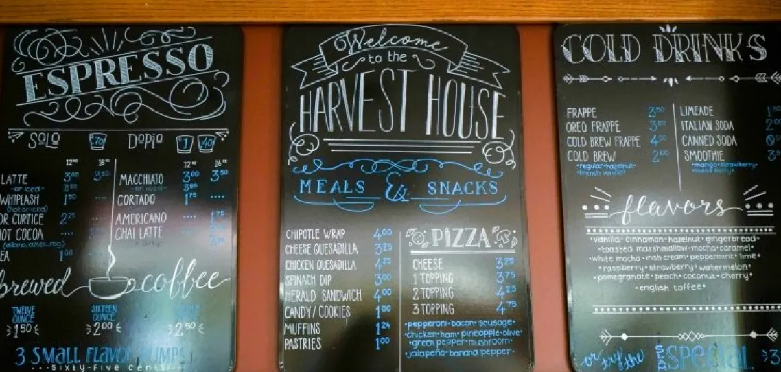 The Central Cafe in Walton Student Center